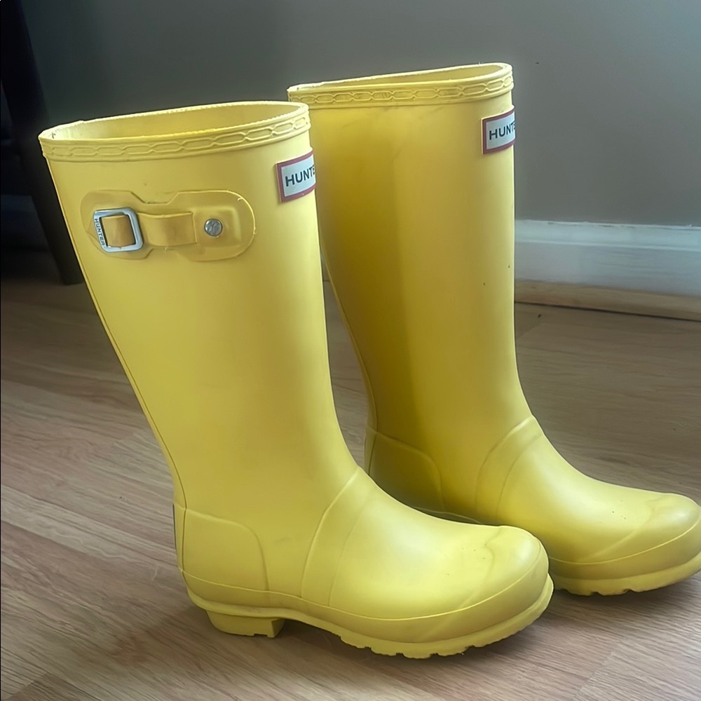 Hunter Classic Yellow Boots